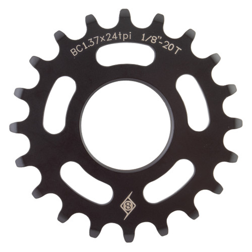 Origin8 Chromoly Track Cog 20T x 1/8" Black 180208