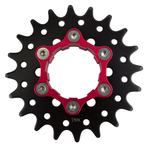 Origin8 Ultim8 Single Speed Cassette and 6-Bolt Disc Cog 20T x 3/32" 18007