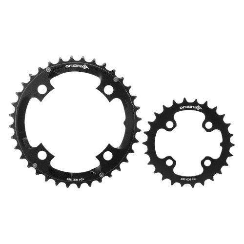 Origin8 Aluminum MTB and Boost 4-Bolt Chainring Sets 26/36T 211113