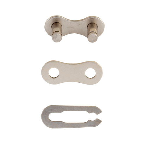 KMC Bicycle Chain Links and Spring Clip 1/2x1/8 NP-CL CL10235