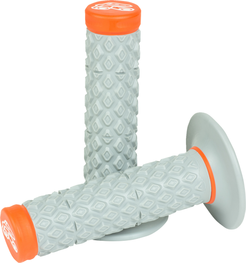 Renthal Mx Dual Grips - Comfort - Soft/Firm - Orange G208