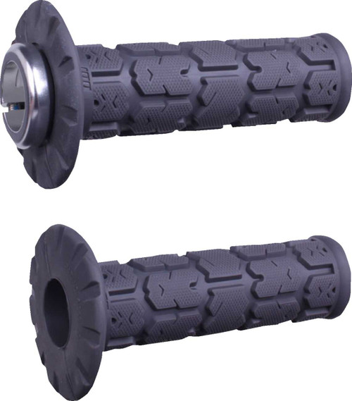 ODI Rogue Universal Lock-On Grips - Graphite/Silver H23URGH