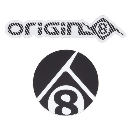 Origin8 UV-Resistant Vinyl Bicycle Stickers and Decals Pack Assorted 915261
