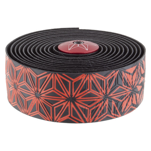 Supacaz Super Sticky Kush Bike Handlebar Tape Starfade Black/Red BT-59