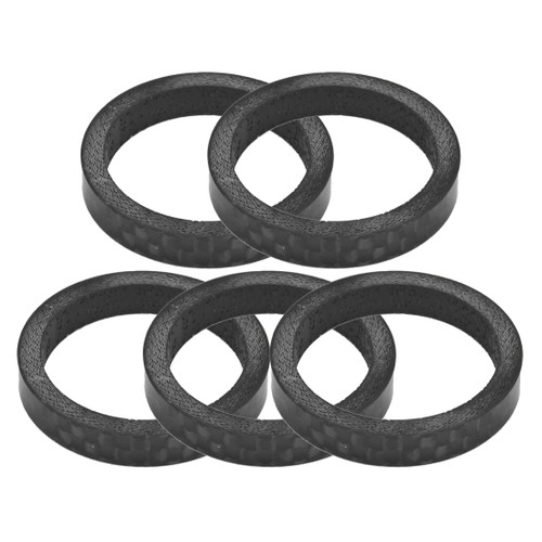 Origin8 Premium 3K Carbon Fiber Bicycle Headset Spacers 1" x 5mm 35368
