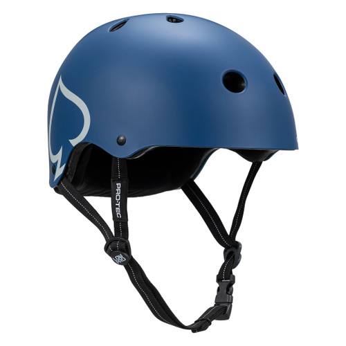 Protec Low Pro Certified BMX Helmet SM/MD 20.85 to 22.45" (53 to 57 cm) Matte Blue 200017820