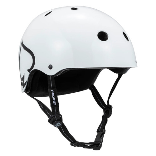 Protec Low Pro Certified BMX Helmet XS/SM 20 to 21.25" (51 to 54 cm) White 200017822