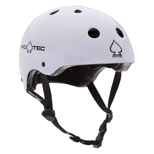 Protec Matte and Gloss Black BMX Helmet SM 21.3 to 22" (54 to 56 cm) White 116430203