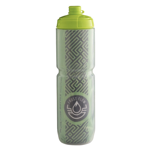Frostflow Insulated Bicycle Water Bottle 24oz Green CW24OZG