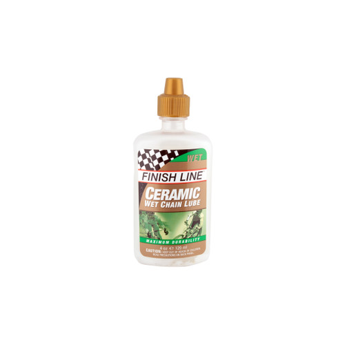 Finish Line Ceramic Wet Bike Chain Lube 4 oz CWE040101