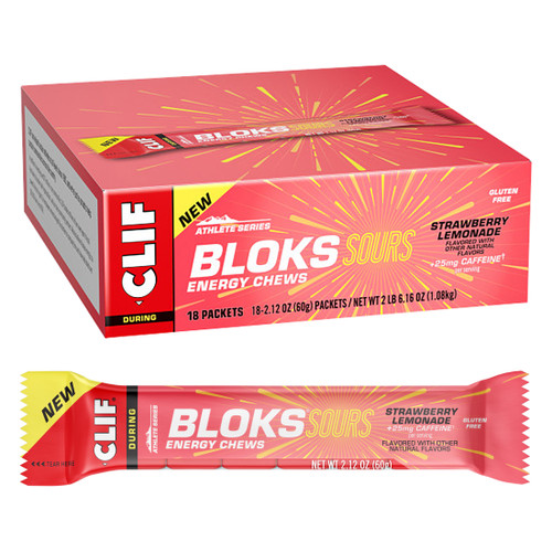 Clifbar Bicycle Energy Chews Strawberry Lemonade MOZ41610