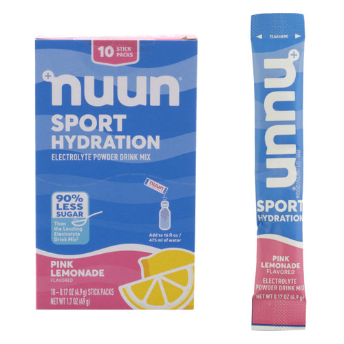 Nuun Sport Electrolyte Hydration Powder Pink Lemonade 12559317