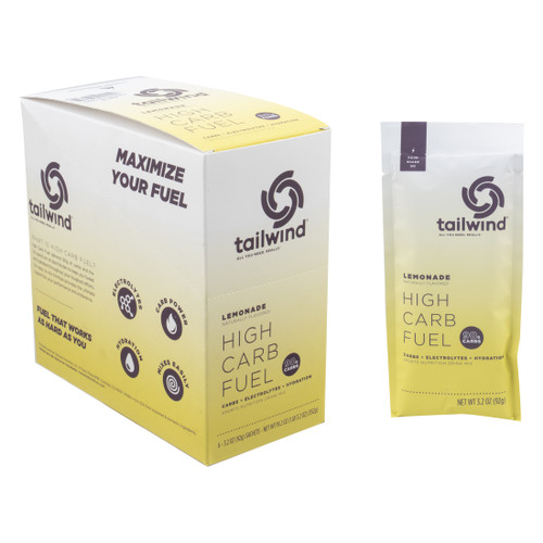 High Carb Fuel Drink Mixes for Cycling 1 package (92g) / Box of 6 / Lemonade TW-HCF-L-6PK-BOX