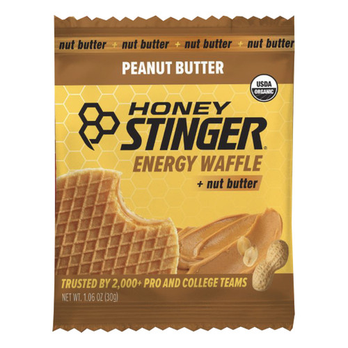 Organic Honey Stinger Waffles Peanut Butter 75412