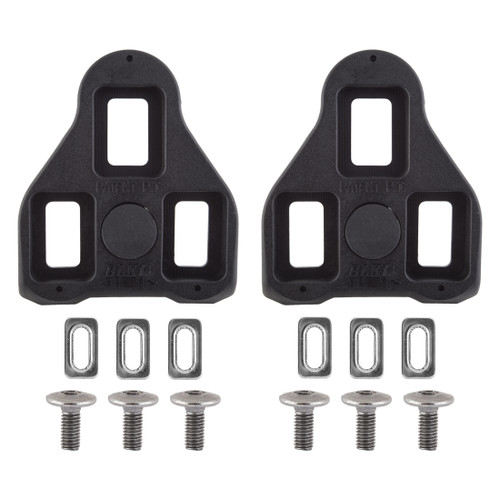Exustar Look Delta Cycling Cleat 0° Fixed Look Delta Thermoplastic BLK1