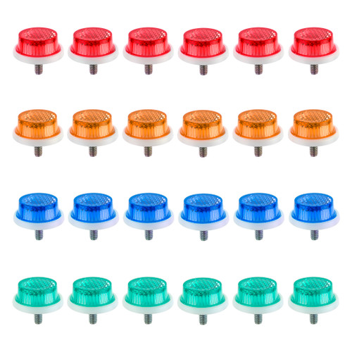 Sunlite Carded 1" Reflectors Asst 91737