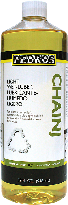 Pedro'S Chainj Lubricant - Wet - 1 U.S. Quart 6110321