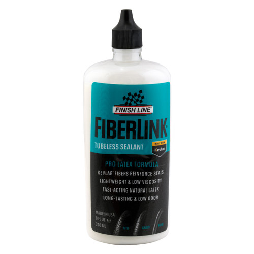 Finish Line FiberLink Pro Latex Tubeless Tire Sealant 237ml (8oz) FL2080101