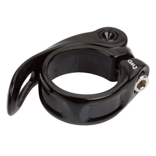 Box 6061 Aluminum Bike Seat Clamps Quick Release Lever 31.8mm BX-SC170Q318-BK