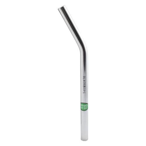 Black Ops BMX Chromoly Lay-Back Seatpost 22.2mm 400mm Chrome 5189