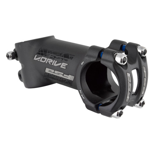 Full Speed Ahead High-Performance CNC Machined Aluminum Bicycle Stem +/- 17° 80mm Black 175-0030039050