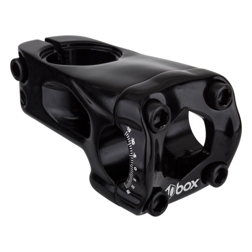 Box Aluminum BMX Front Load Stem 53mm / Box Two Front Load / 22.2mm BX-ST1818F53-BK
