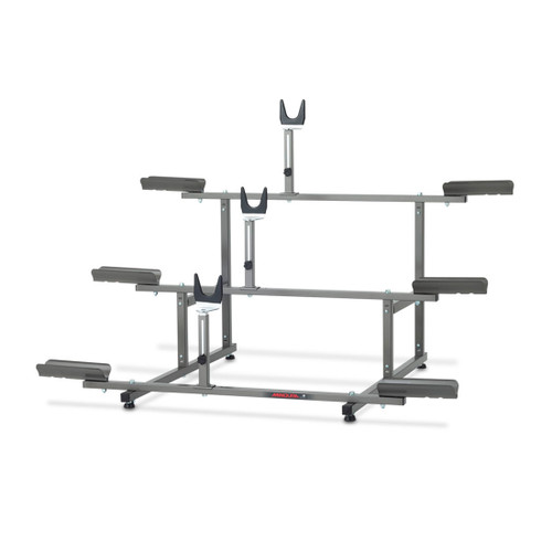 Minoura 3-Bike Tiered Display Stand Standard - 31.5L x 47W x 33.5"H 423-1704-00