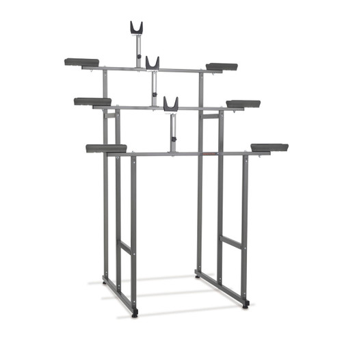 Minoura 3-Bike Tiered Display Stand Tall - 33.5L x 36W x 53"H 423-1721-00