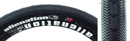 Alienation TCS F1 Tubeless Folding Bicycle Tire 20x1.95 Black 591268