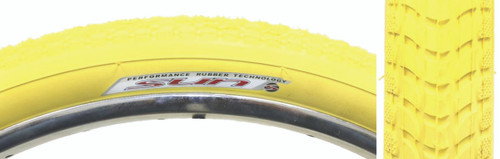 Sunlite Cruiser 927 26 x 2.125 Balloon Bicycle Tire Yl/Yel 59477