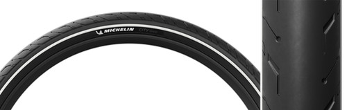 Michelin City Street Clincher Bicycle Tire 27.5 x 2.20 82723