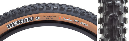 Maxxis Rekon Plus and Tire 27.5x2.80 Tubeless MTB Tire Bk/Dsk TB00260100