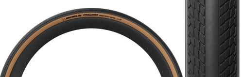 Michelin Power Adventure 650Bx48 Tubeless Bicycle Tire Tanwall 972311