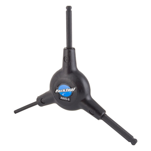 Park Tool Black 3 Way Ball End Hex Wrench AWS-8