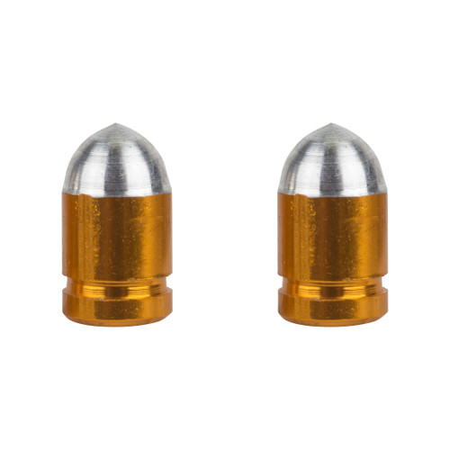 Trik Topz Presta Valve Caps Presta Bullet Gold PBC-GD-2PK