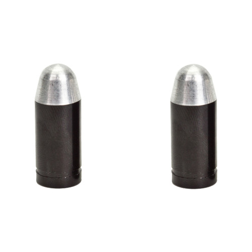Trik Topz Bicycle Valve Caps Bullet Black BTC-BK-2PK