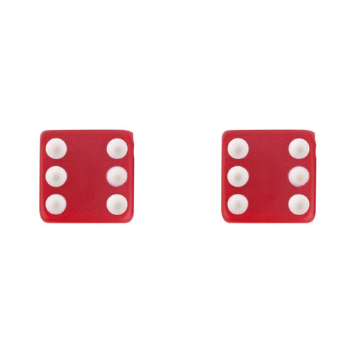 Trik Topz Bicycle Valve Caps Dice Red SV DIC-RD-2PK