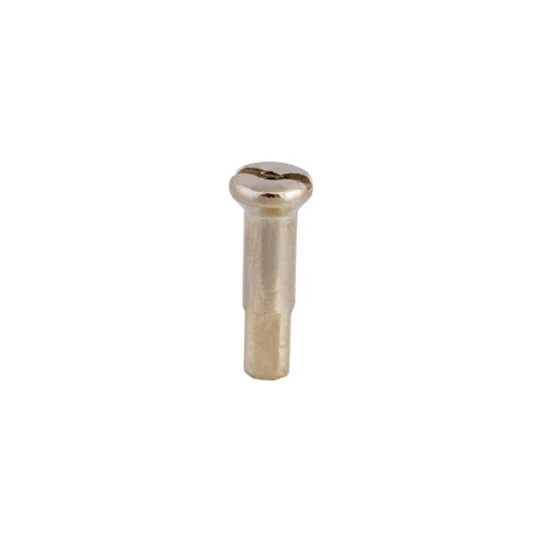 Silver Brass 2.0x16mm Spoke Nipples for Bicycle Wheels 56633