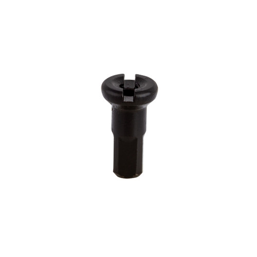 Black Brass 12g 16mm Standard Bicycle Spoke Nipples 550999