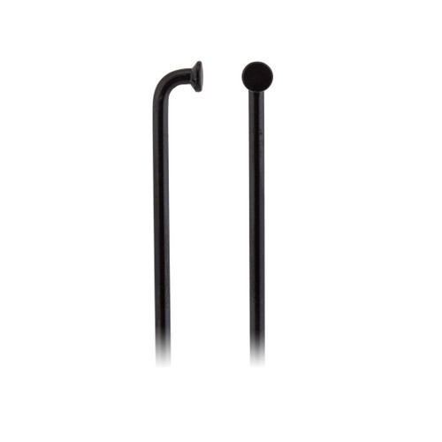 12g Black Stainless Steel J-Bend Bicycle Spokes, 236mm 550992