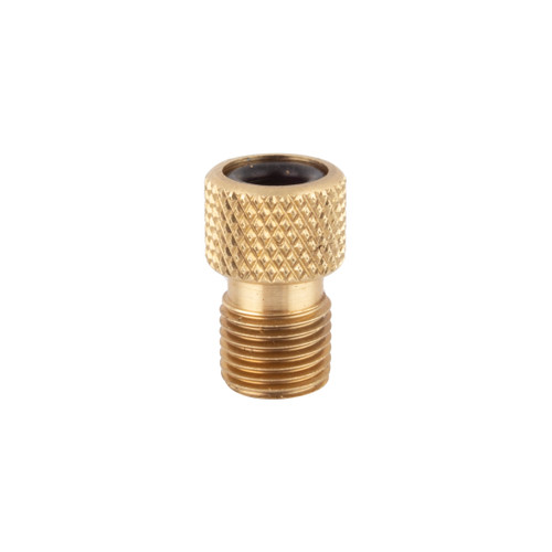 Koolstop Brass Presta to Schrader Pump Adapter - Easy Tubeless Conversion KS-POB