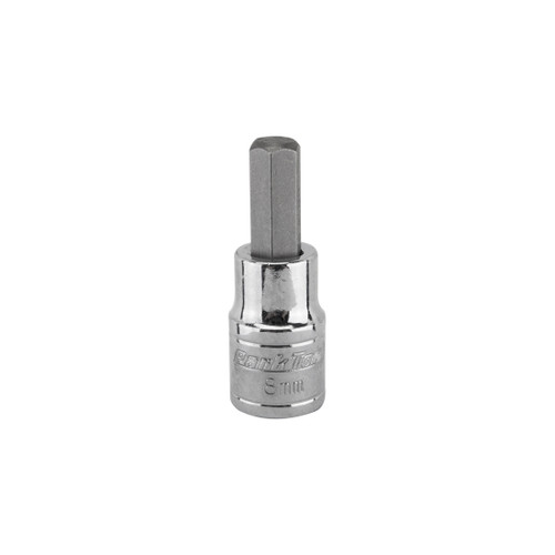 Park Tool 8mm Hex Bit 3/8" Drive Chrome Vanadium Steel 1668