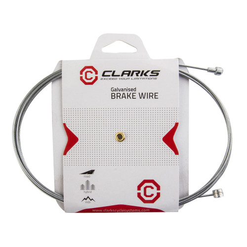 Galvanized Bike Brake Wire - 2000mm, 1.5mm, MTB and Road Use W5089