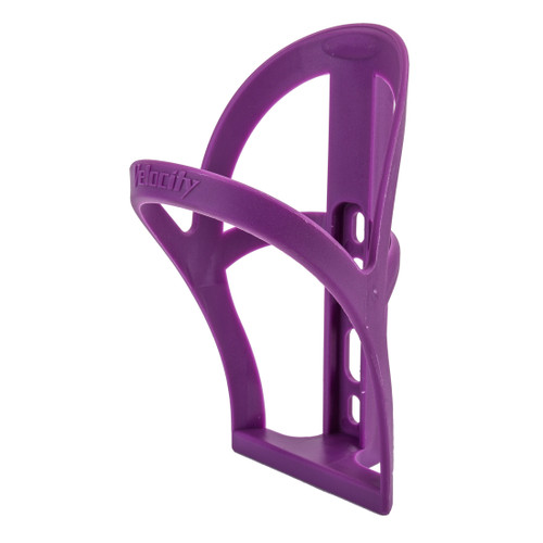 Velocity Purple Composite Bottle Cage - Durable Braze-On Design 100-06