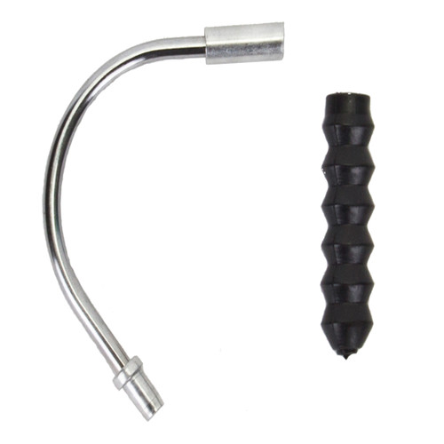 Clarks Cable Noodle 135 Steel Cable Guide Boot - Silver CX24