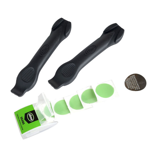 Slime SKABS Self-Adhesive Bicycle Tire Patch Kit Levers 20483