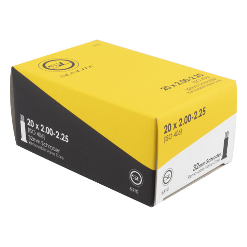 Sunlite Standard Schrader Valve for 20x2.00-2.25 Tires, Durable Steel Construction 6310