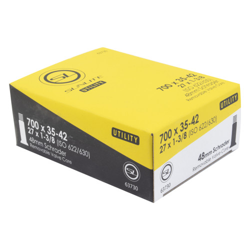 Sunlite Utili-T Standard Schrader Valve Bike Tubes 700x35-42mm 63730