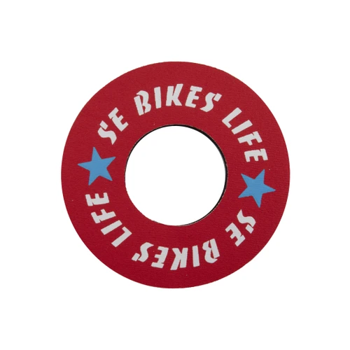 SE Bikes Donuts Red Neoprene Foam Bike Handlebar Grips 4855