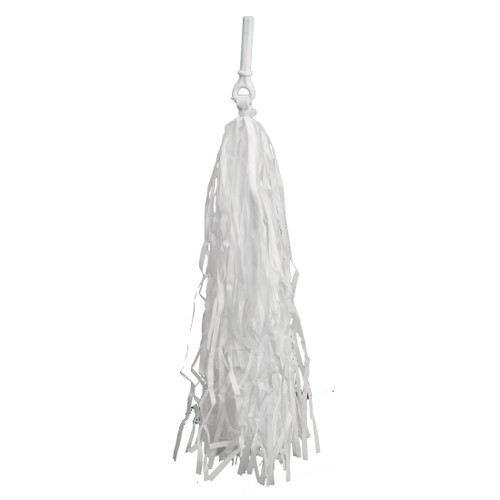 Sunlite Pom Pom Handlebar Streamers - White, Easy Mount and Portable 91761